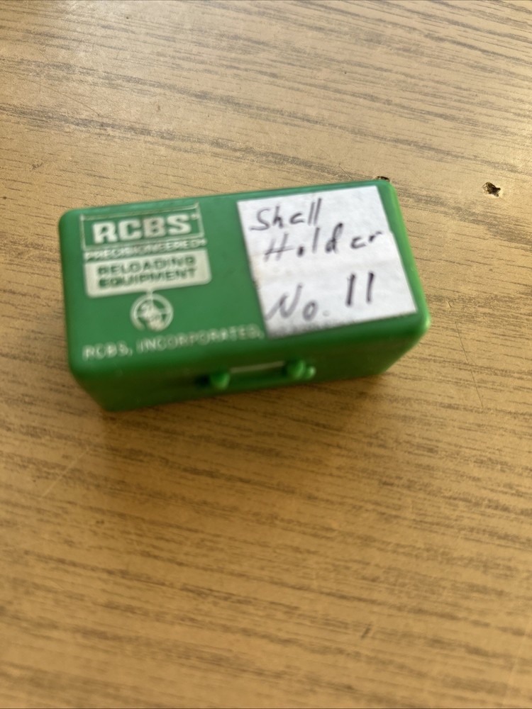 RCBS SHELL HOLDER # 11 WITH CASE