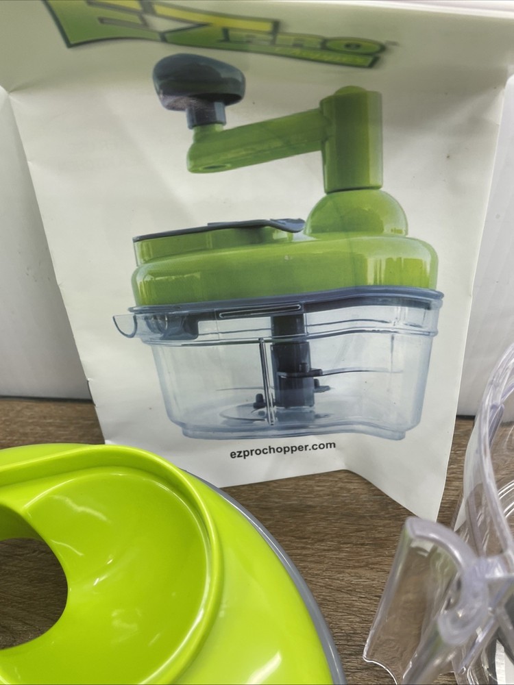 New Open Box EZ Pro Manual Chopper/Food Processor
