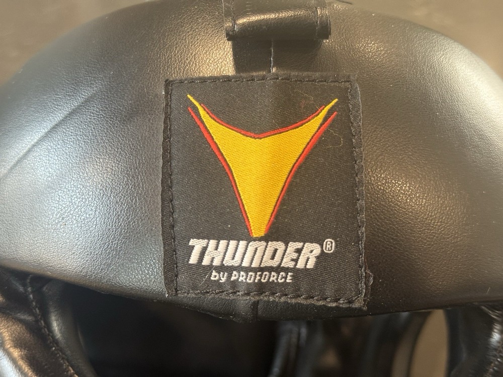 ProForce Thunder Vinyl Head Guard w/ Face Shield for Karate/Boxing