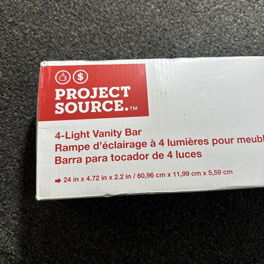 Intertec Model 00604098 4 light vanity bar