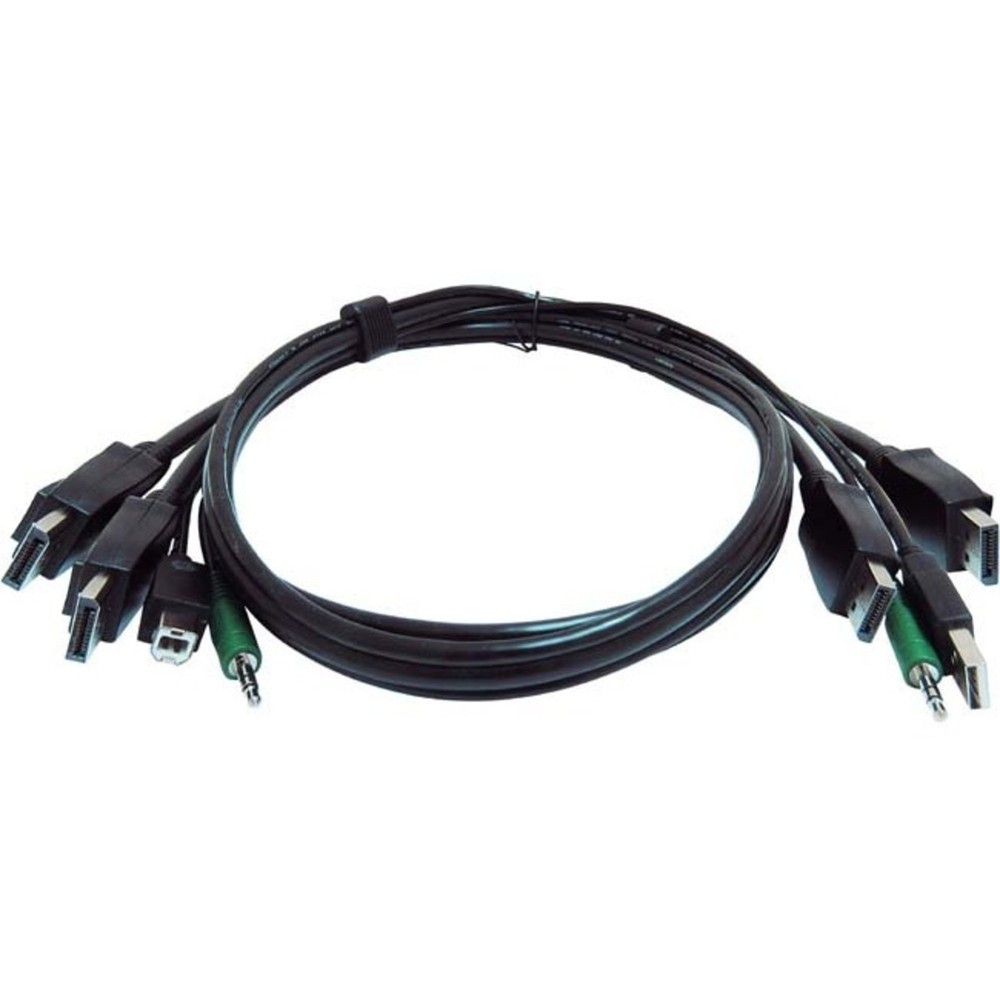 Black Box Network - SKVMCBL-2DP-10TAA - Black Box Secure KVM Cable - Each end