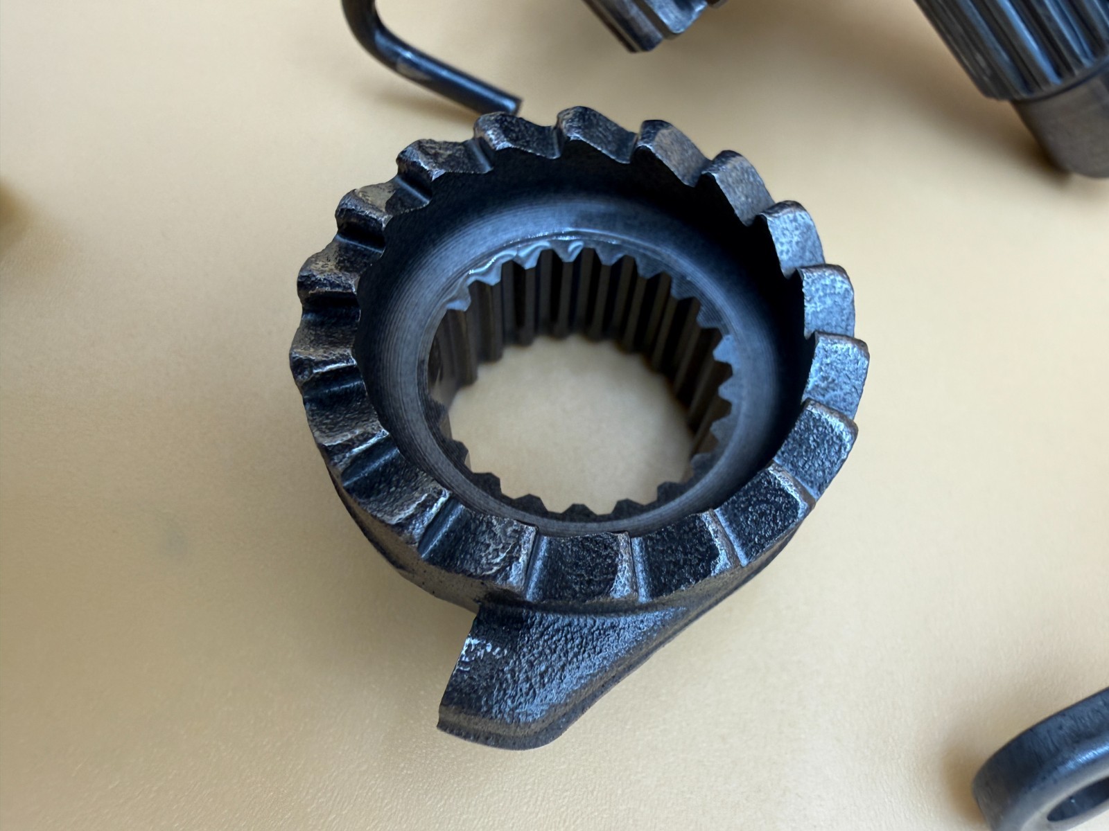 1999 - 2004 Honda XR400R XR400 OEM Kickstart Kick Start Mechanism Shaft Gear #2