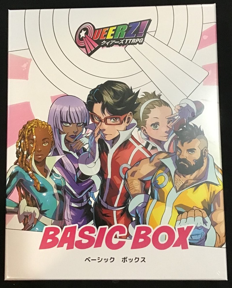 Queerz! RPG~ Basic Box ~ Japanime Games ~ OEJ