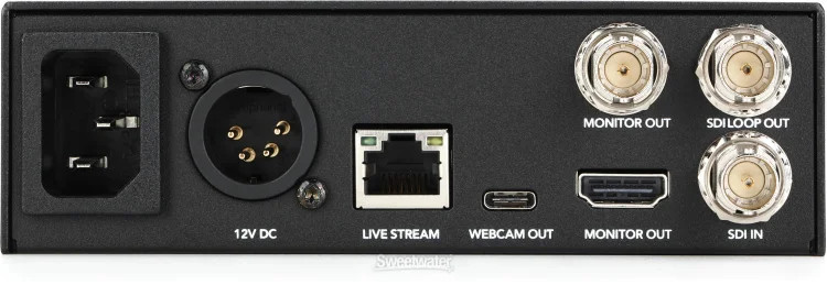Blackmagic Design Web Presenter HD Livestream Interface