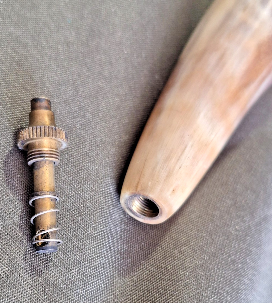 Muzzleloader Black Powder Priming Horn Flintlock Pan Charger