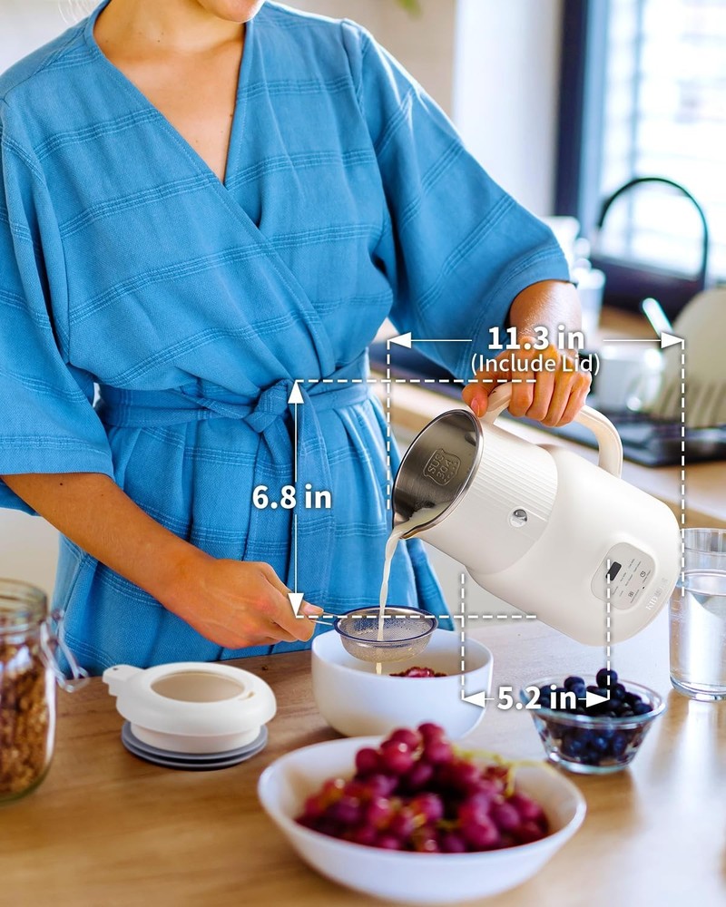 Nut Milk Maker Machine, 6-in-1 Functionality