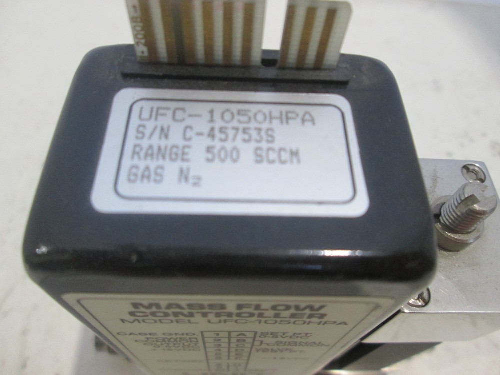 Unit, UFC-1050HPA, Mass Flow Controller, 500 SCCM, N2, Used