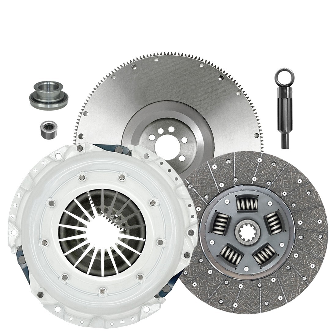 HD CLUTCH KIT+FLYWHEEL fit 88-95 CHEVY C1500 2500 CHEYENNE SILVERADO SIERRA 4.3L