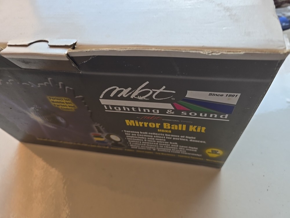 MBT Lighting MBK8 Mirror Ball