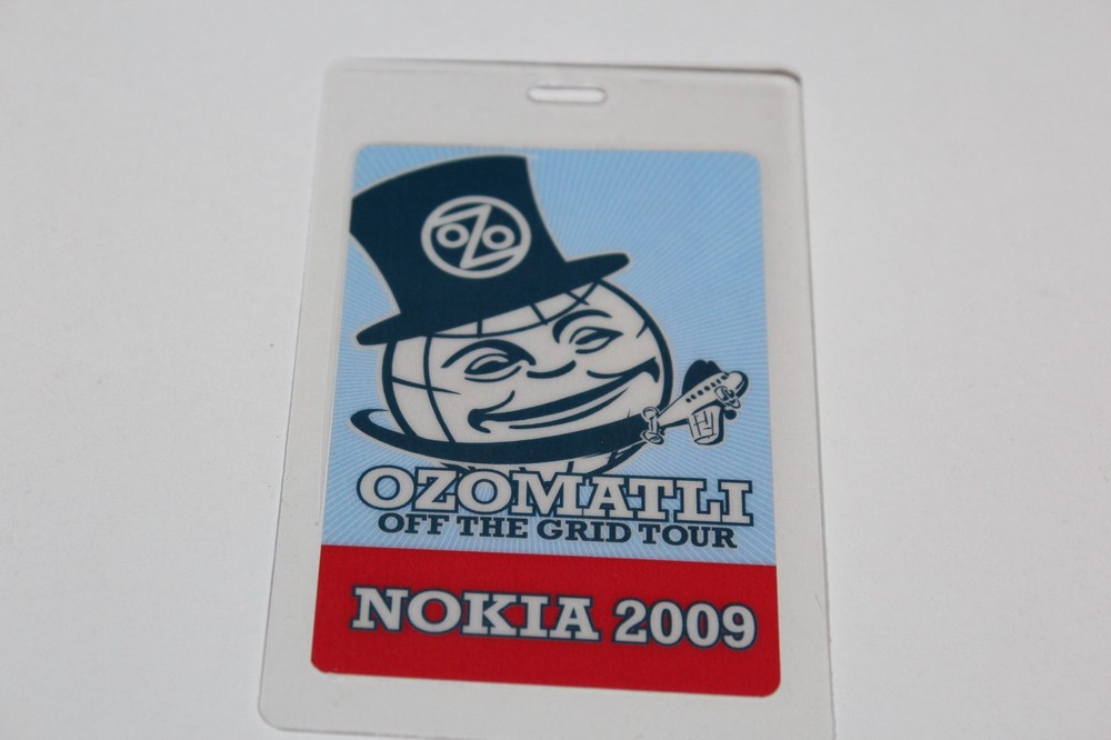Ozomatli - Laminated Backstage Pass - Lot # 1 -  FREE POSTAGE