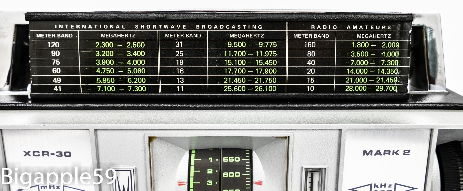 Barlow Wadley XCR-30 Mark II Radio Receiver w/ Documents **WONDERFUL SENSITIVITY