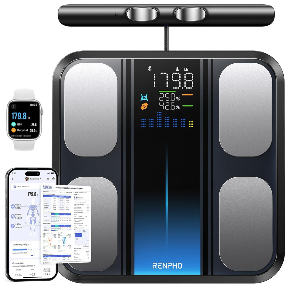 Smart Scale for Body Weight, FSA&HSA Eligible, 8-Electrode Digital Scale