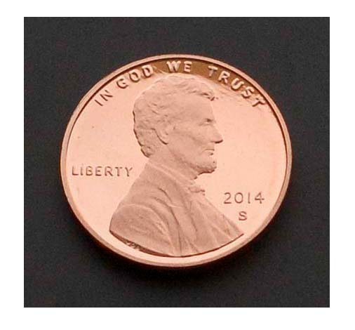2014 S PROOF LINCOLN SHIELD CENT