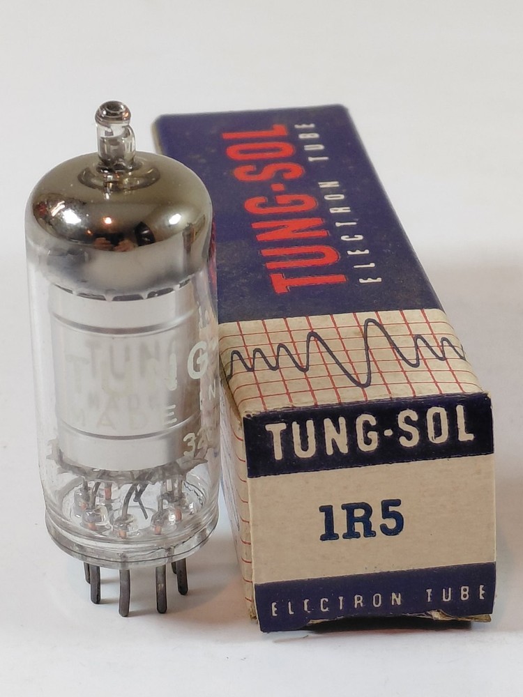 TUNG-SOL 1R5 Electron Tube Vacuum Tube NOS Vintage Made in USA