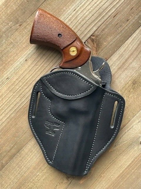 Colt Python Hand Made Leather Holster (READ LEAD TIME)