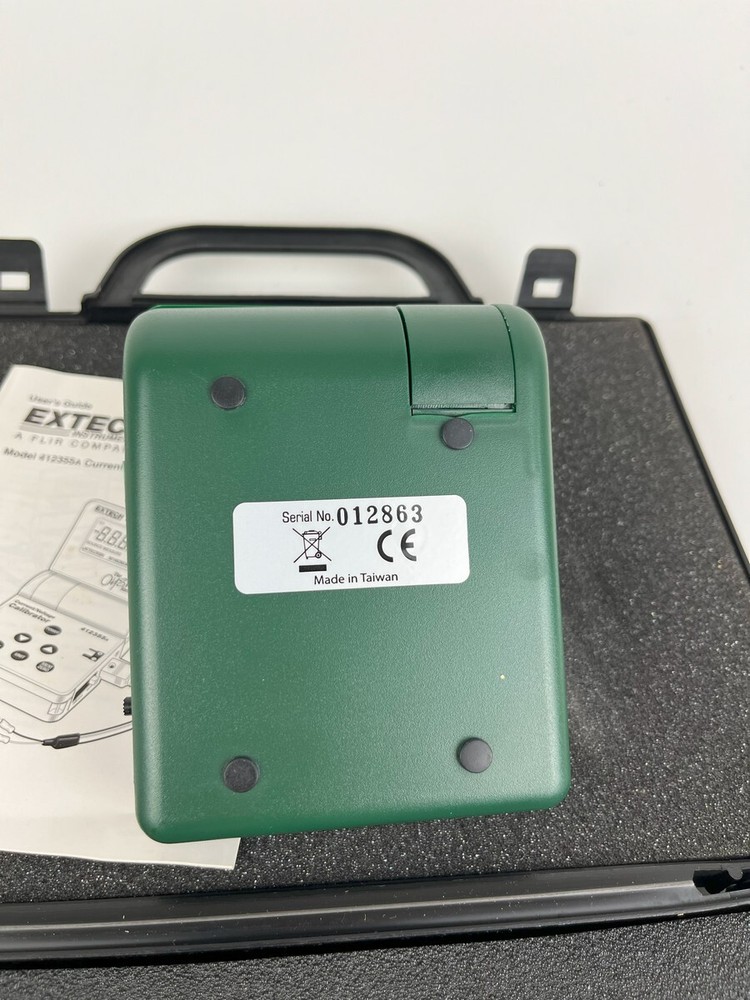 OYSTER 412355a Current & Voltage Calibrator Meter & Test Lead Probe & Case