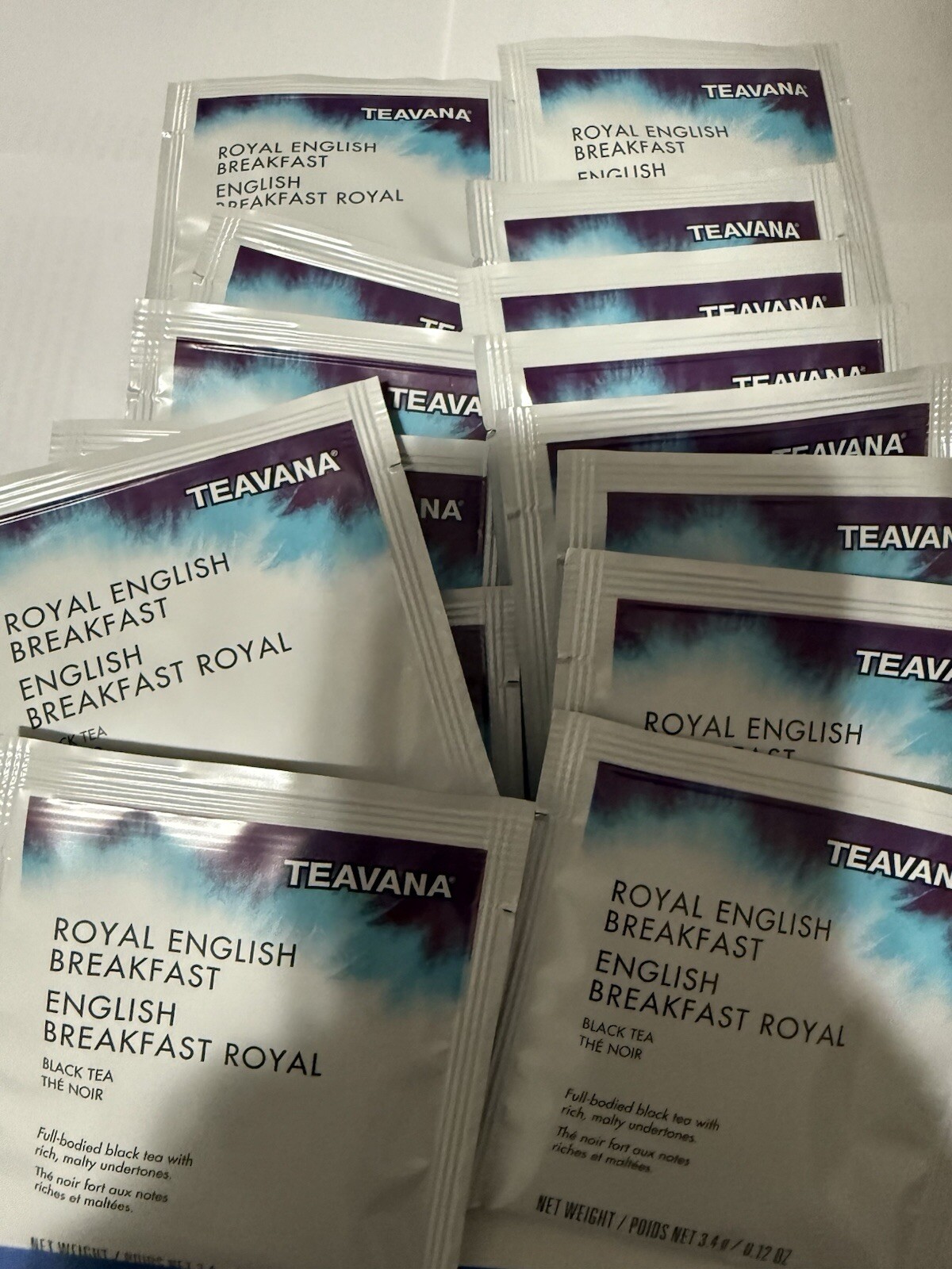 Starbucks Teavana Tea Sachets Royal English Breakfast 108 Sachets Exp 2026-2027