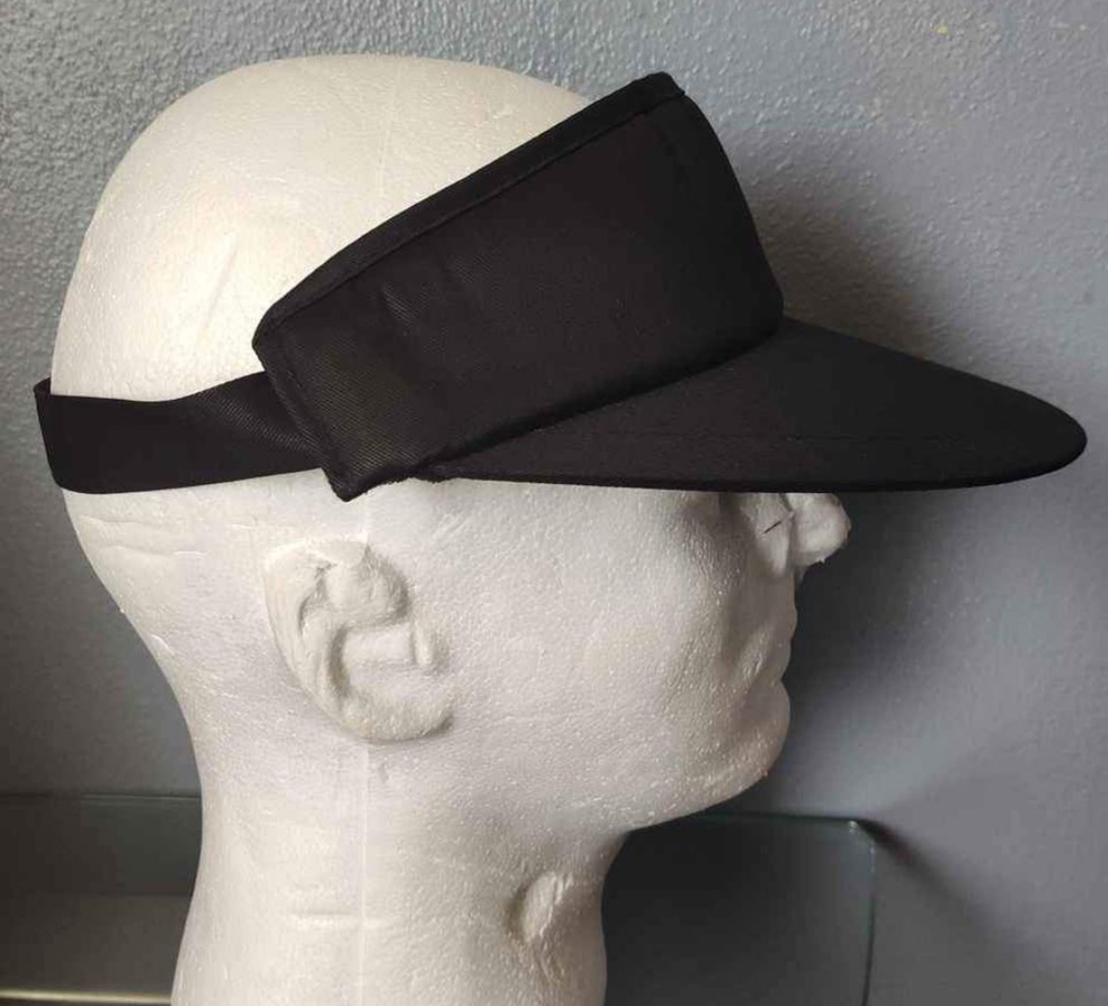 Black golf visor men new
