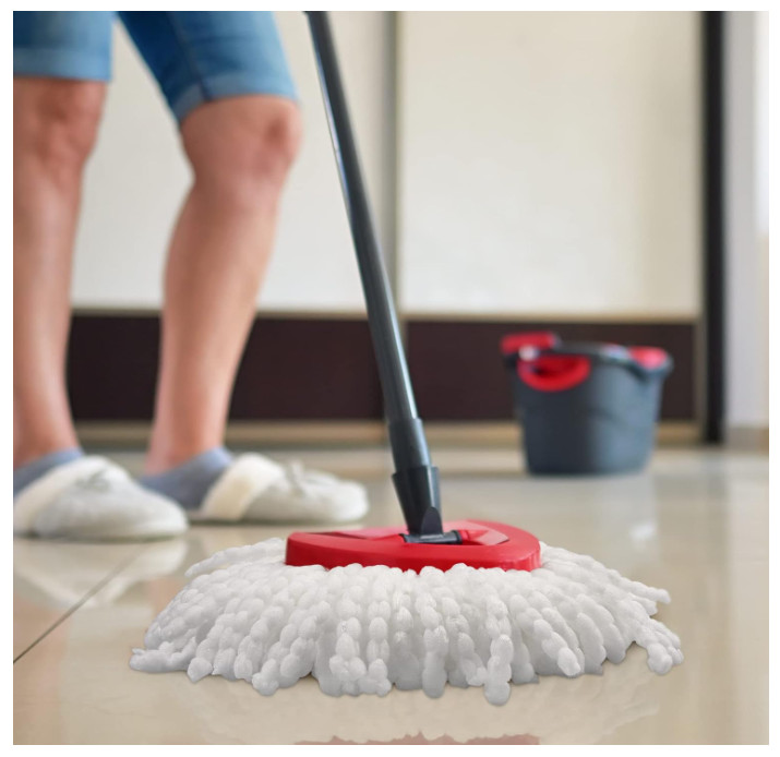 4 Pack Mop Replacement Heads Compatible with Ocedar Mop Replace Head Easywrin...