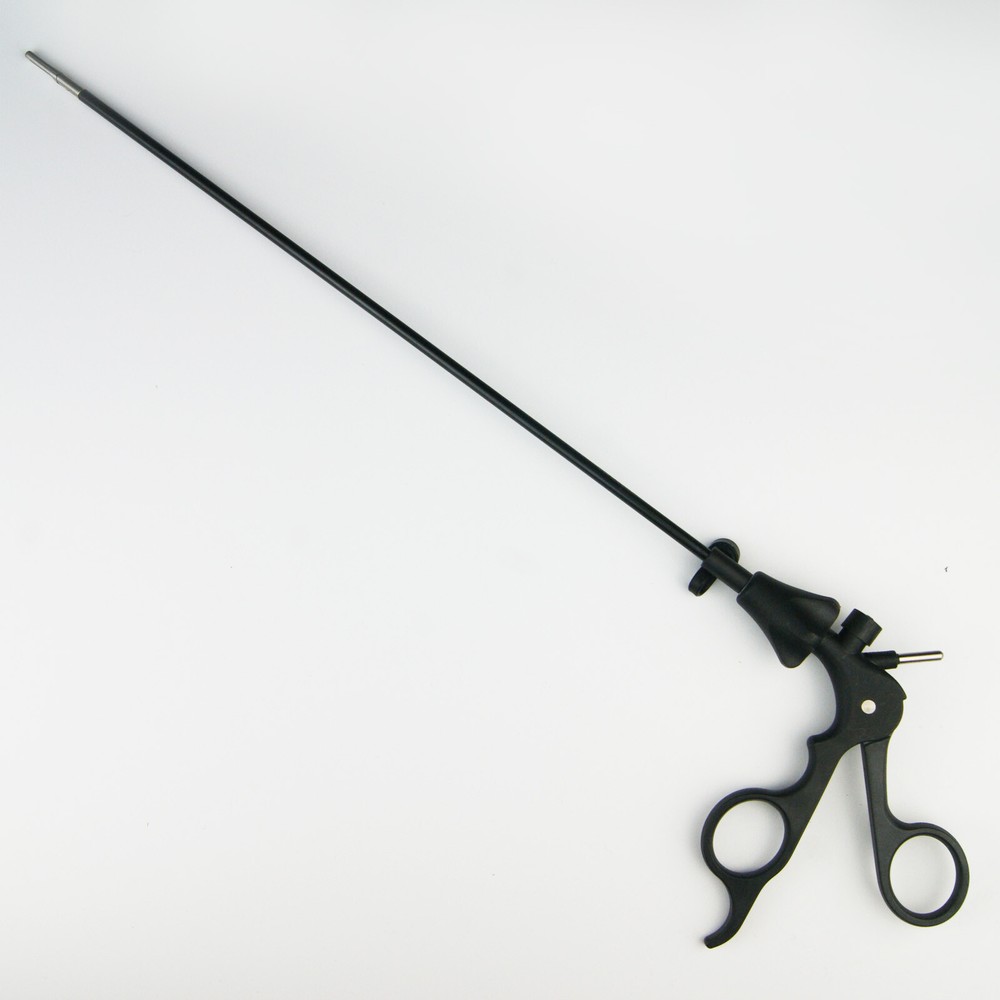 Laparoscopic Double Action Curved Scissors Laparoscopy Forceps 5mm x 330mm