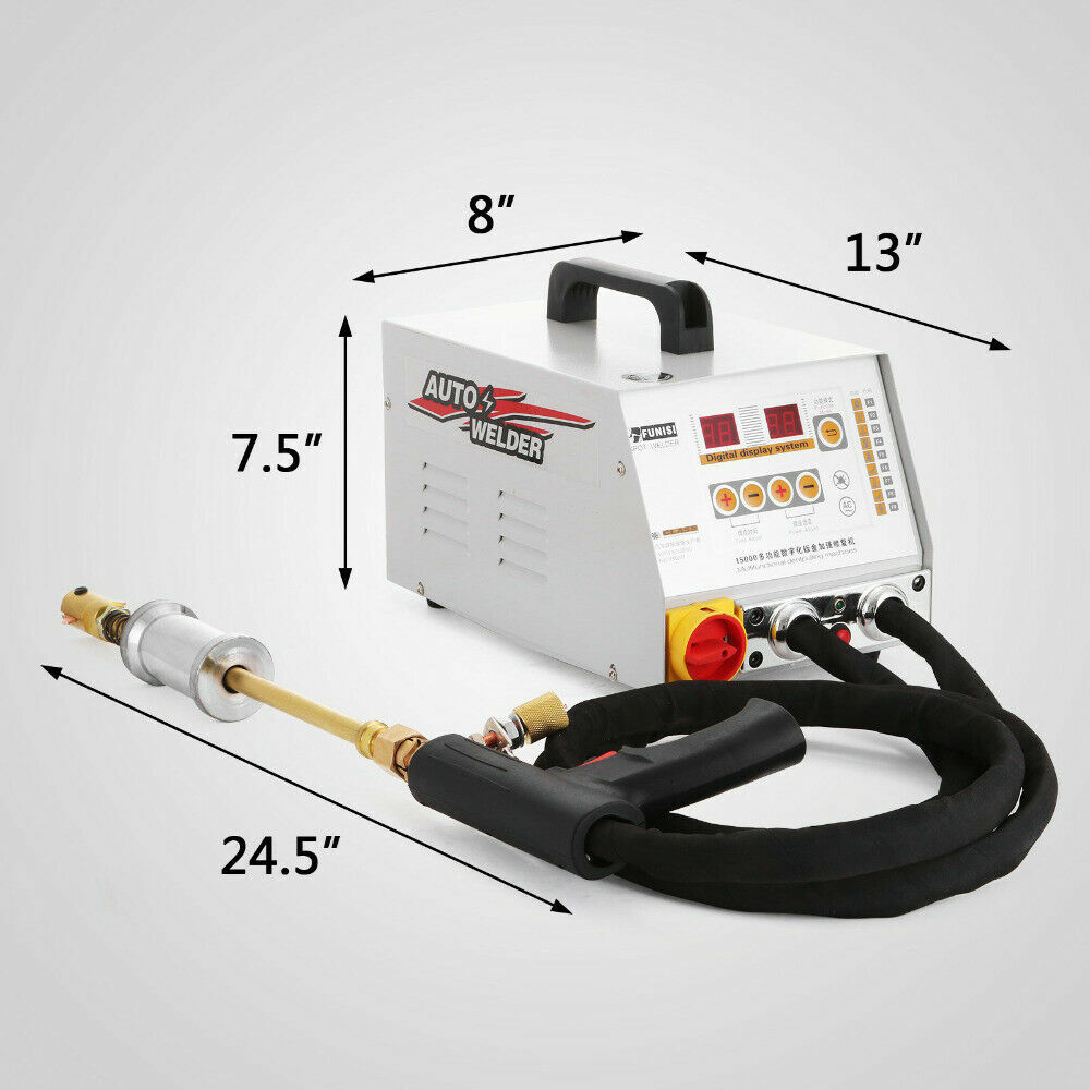 2700 Vehicle Panel Spot Puller Dent Spotter Welding Machine 3500A 110V