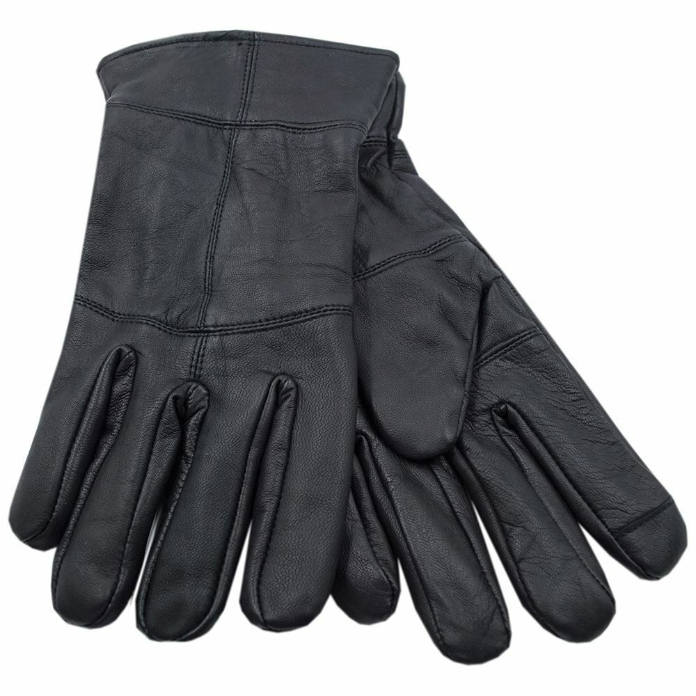 Thinsulate Leather Touch Screen Gloves
