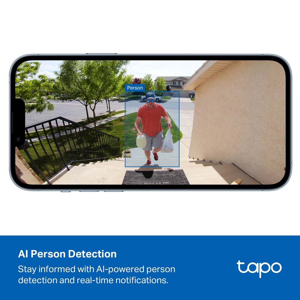 Wireless Smart Video Doorbell Camera Battery Operated