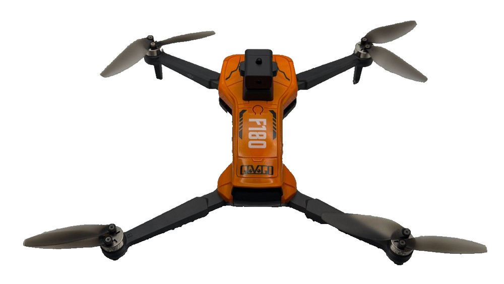 F180 GPS Drone, 4K Camera, 4.5" Remote Screen, 22 Min Flight, Foldable