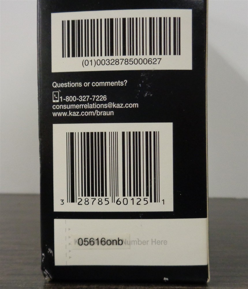Braun Forehead Thermometer BFH 125 White (New in Box)