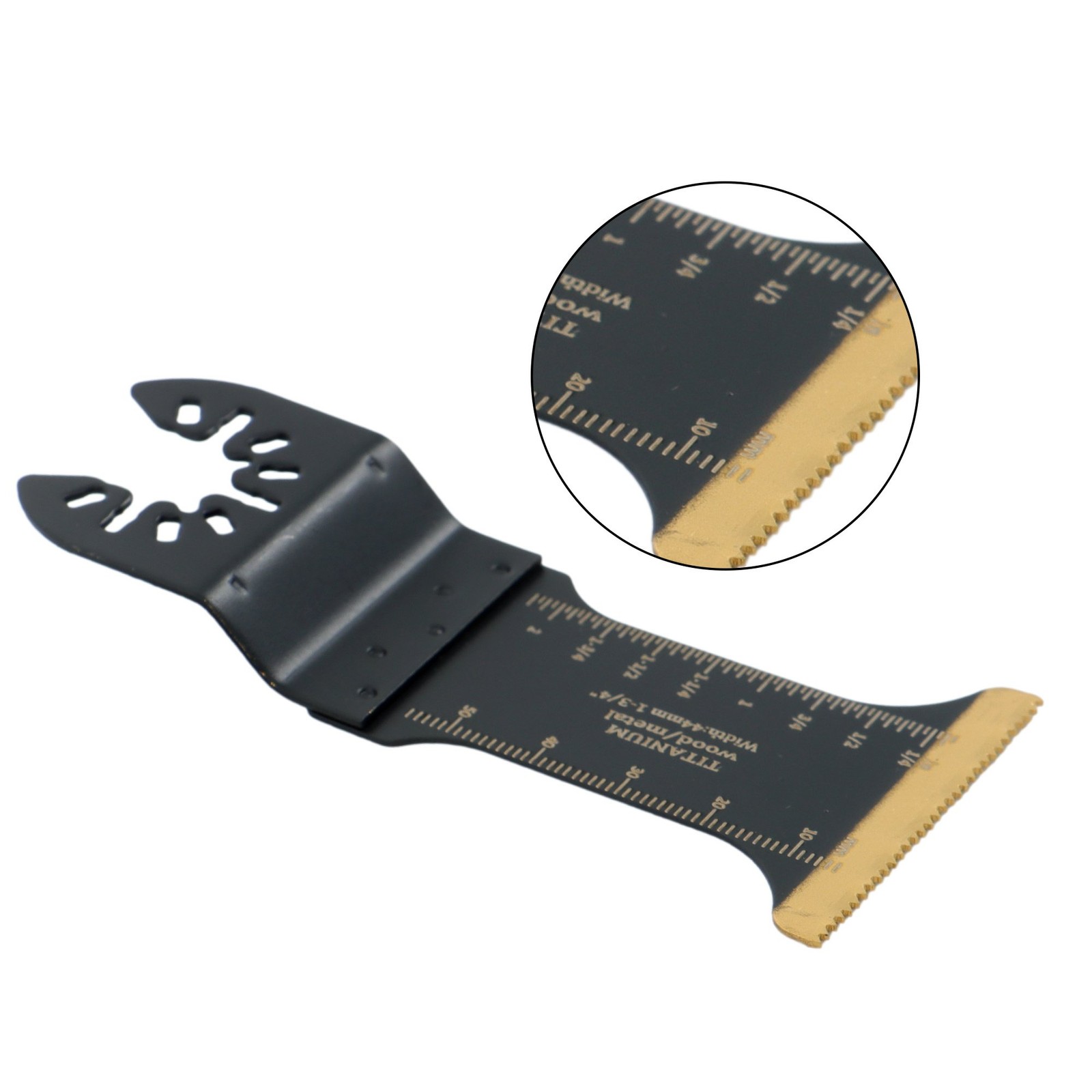 20 PCS Titanium Oscillating Tool Blades Metal Cutting Universal Multitool Blades