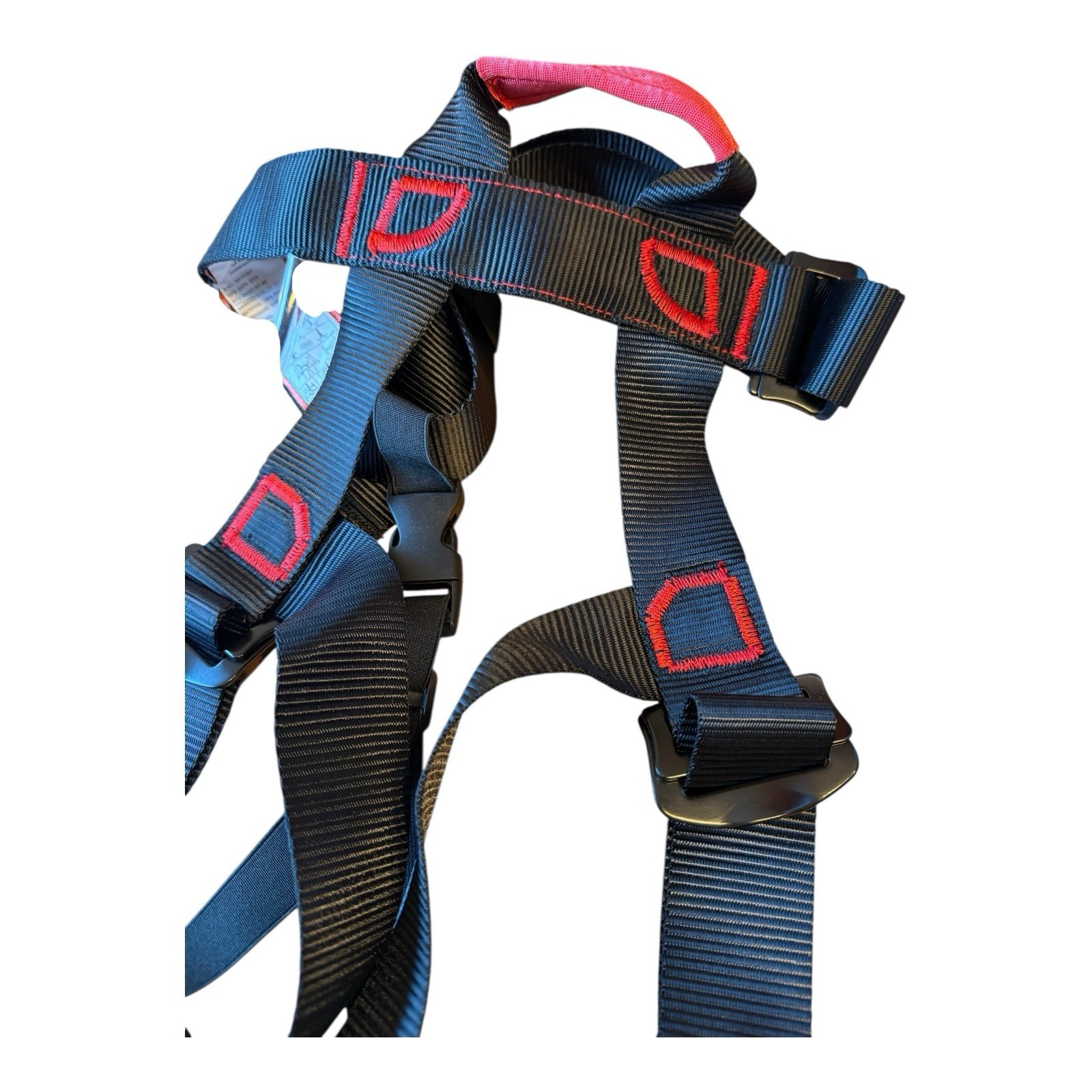 Thickened Safety Harness Climbing Harness 22 KN 20”-48” Waist Meets ANSI/OSHA