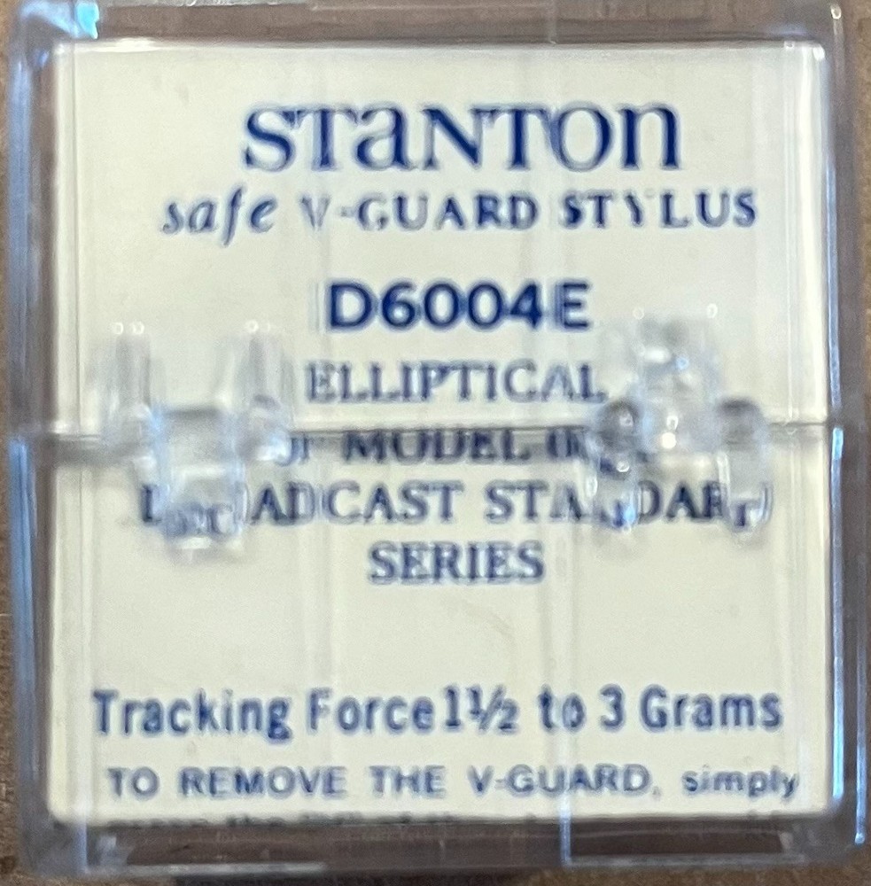 Stanton D6004E Stylus Elliptical!