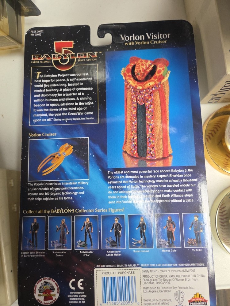 Babylon 5 Action Figure - Vorlon Visitor - (SEALED)