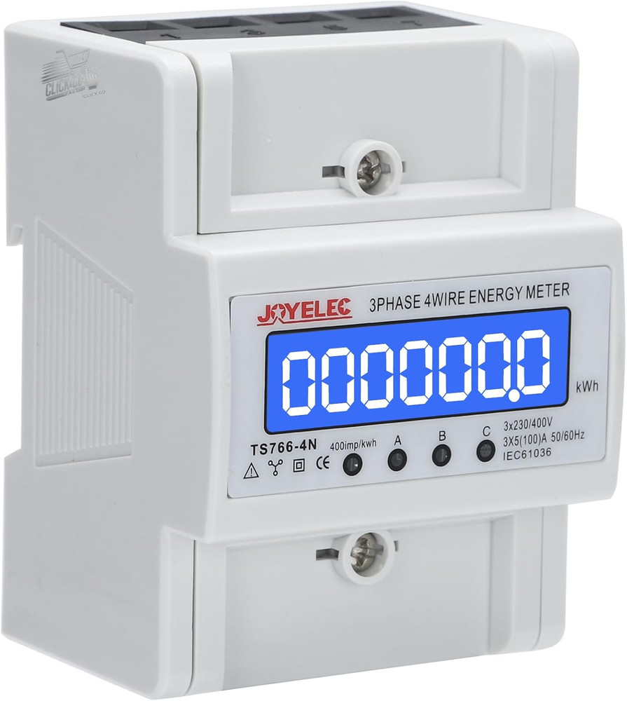 Three Phase Electric Power Meter Digital Electric Meter With LC Screen