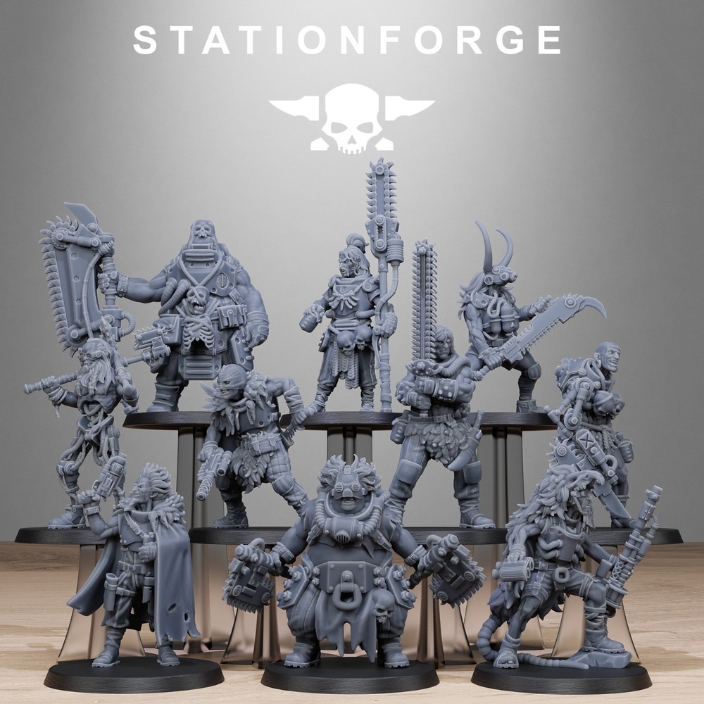 Techno Savage Barbarians from Station Forge