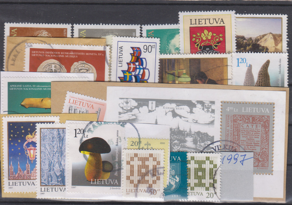 Europa ,Lithuania .USED ,1997