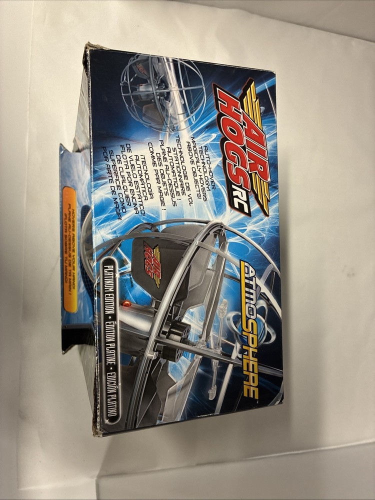 Air Hogs Rc Axis Hovering Sphere Wave Control Spin Master, Platinum Edition New