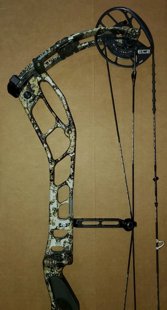 PSE Evolve 33 DS EC2 Cam Sitka Elevated II Gas System X Strings 26-31.5" 60-70#