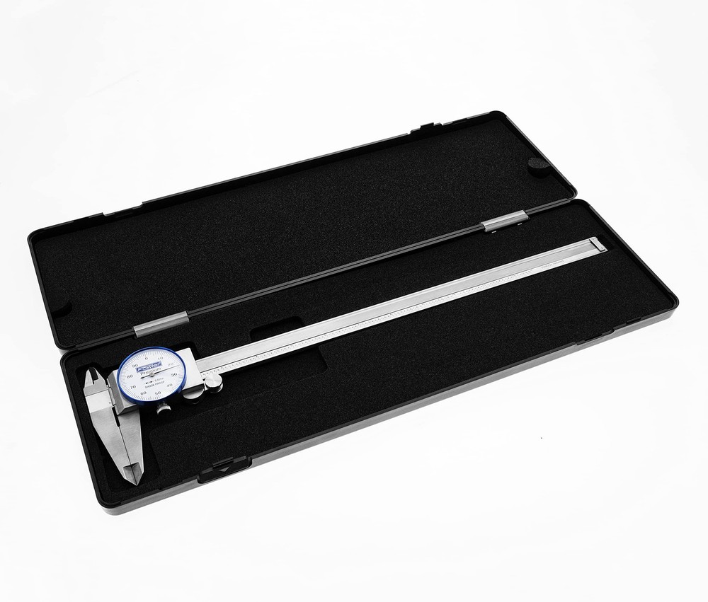 Fowler 520087120 Premium Dial Caliper with 012" Measuring Range, Dial Caliper...
