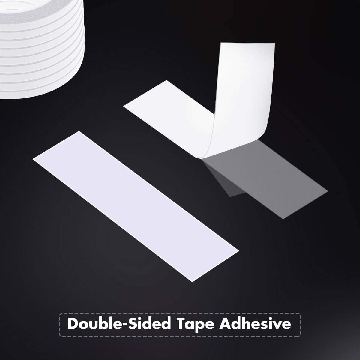 Double Sided Adhesive Tape 9 Rolls 1/4 Inch 25 Yards Card Making Scrapbook DIY