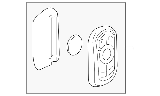 Genuine GM Transmitter 13547815