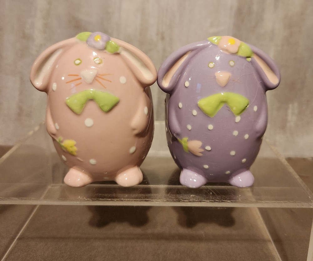 Easter Bunny egg Holder Set
