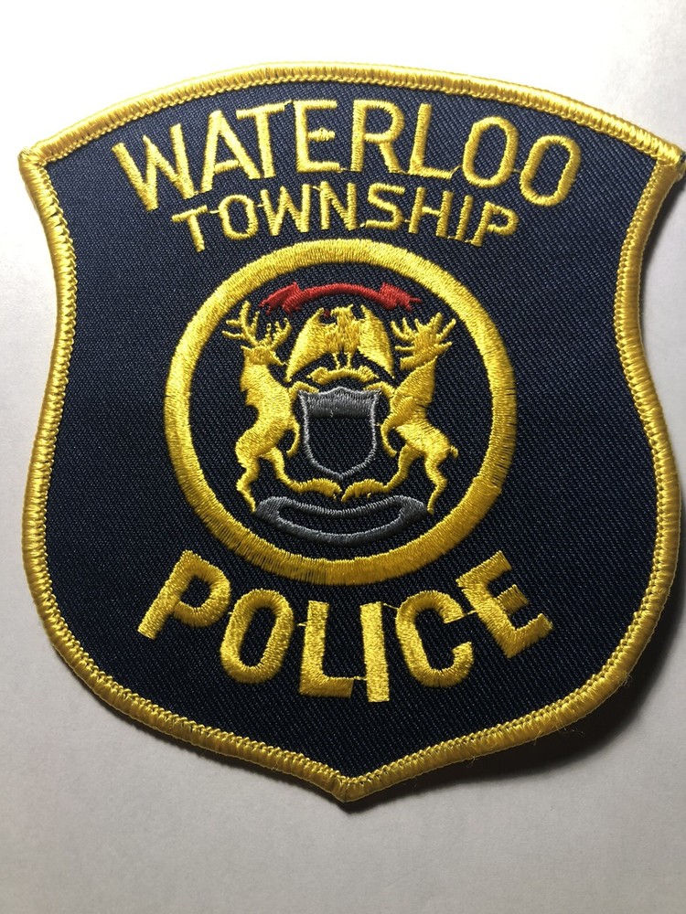 Waterloo Township Michigan Police Patch