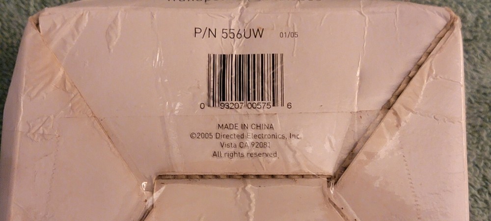 Directed Install Essentials 556UW Remote Start Interface Module