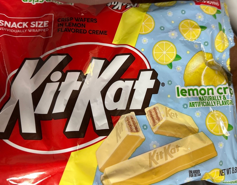 8.8oz Bag KIT KAT Lemon Crisp Wafer Easter Candy Snack Size Individually Wrapped