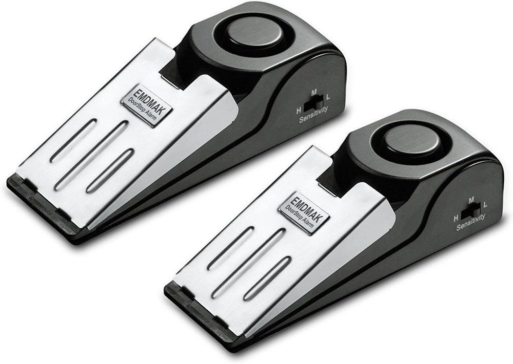 Versatile 120DB Door Stop Alarm - Adjustable Sensitivity for Ultimate Security