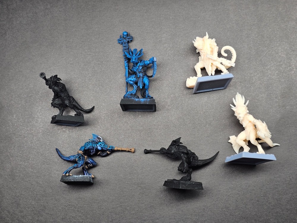 Saurian OPR (One Page Rules) Models