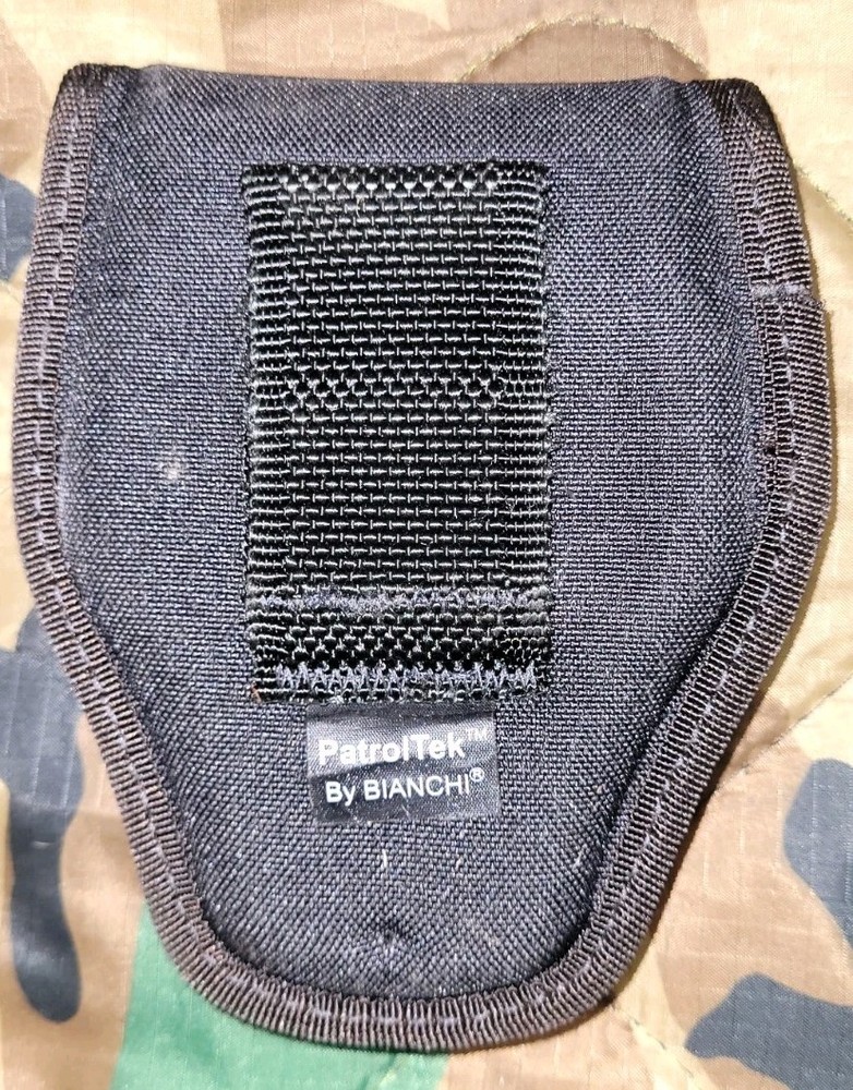 Patroltek By BIANCHI black Nylon Hand Cuff Case