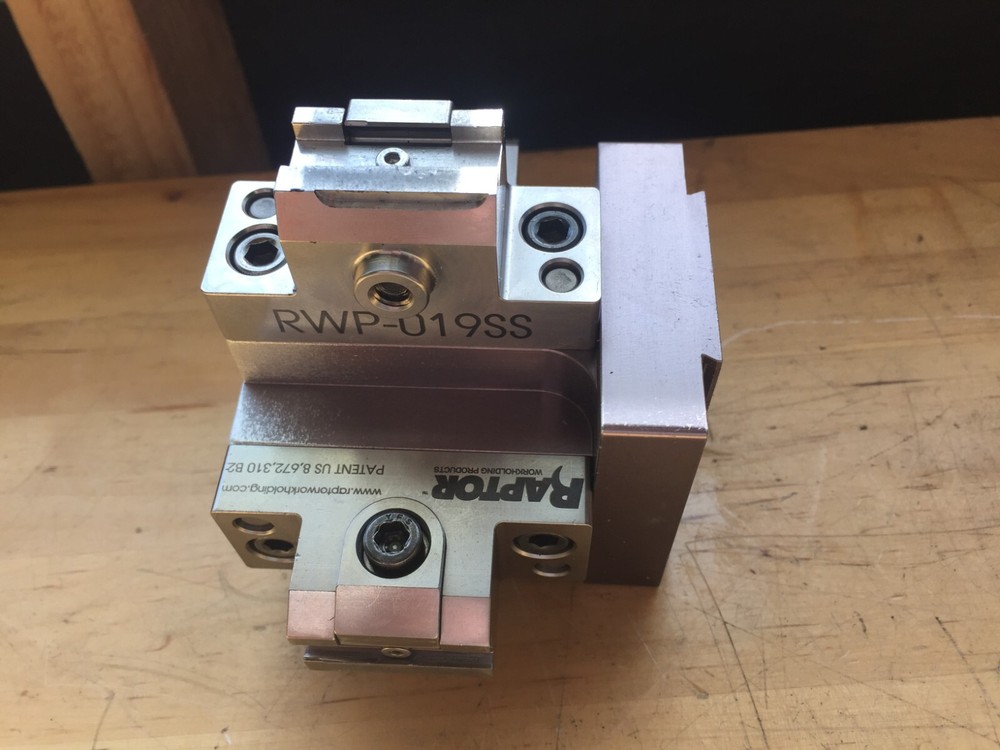 RAPTOR 5TH AXIS WORKHOLDING TOMBSTONE 3 SIDED W/RWP-019SS