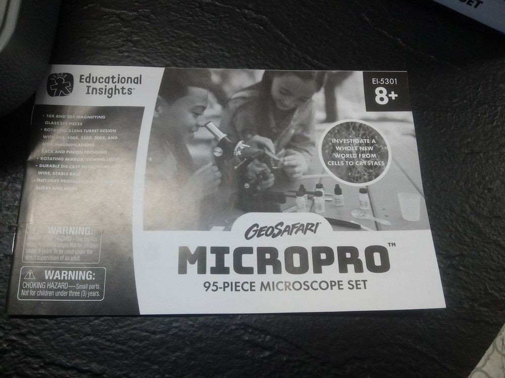 Geo Safari Micropro 95 Pc Microscope Set EI-5301